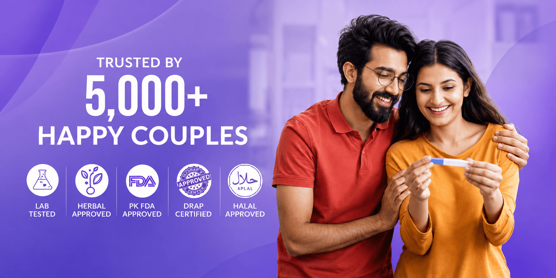 Trusted by 5,000+ happy couples